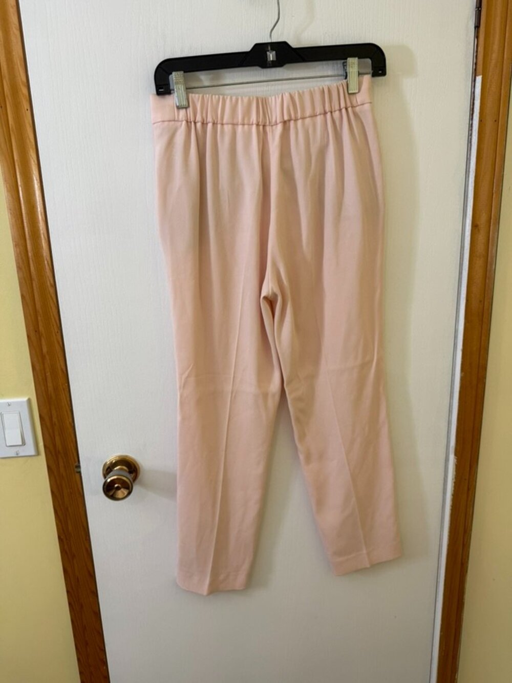 Aritzia Babaton Atelier Blush Pink Pleated Trousers Size 4 - Picture 3 of 10